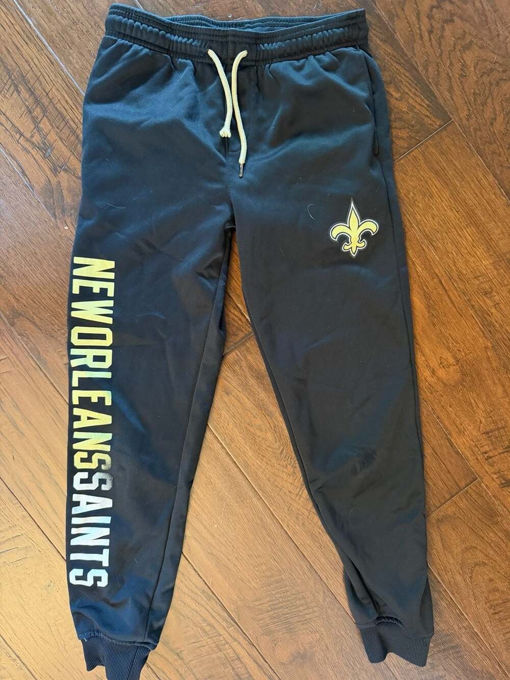 NFL New Orleans Saints Jogger Pants YOUTH L 14-16
